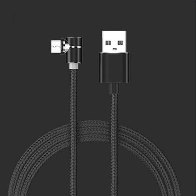 USB 充電ケーブル 強力マグネット式 3in1　BK-2M スマホ/家電/カメラのスマートフォン/携帯電話(バッテリー/充電器)の商品写真