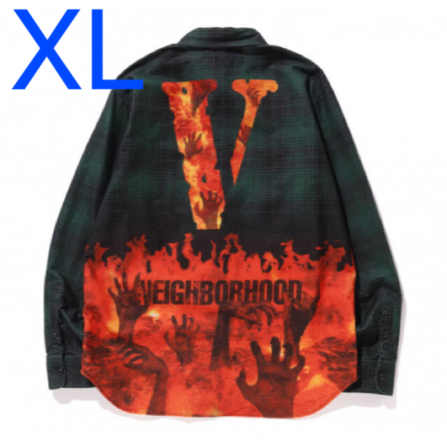 【保証書付】 NEIGHBORHOOD - vlone neighborhood 伊勢丹限定 シャツ シャツ 【保証書付】 NEIGHBORHOOD - vlone neighborhood 伊勢丹限定 シャツ シャツ