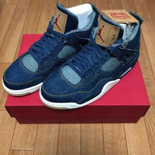 ナイキ(NIKE)のairjordan4 levi's (スニーカー)