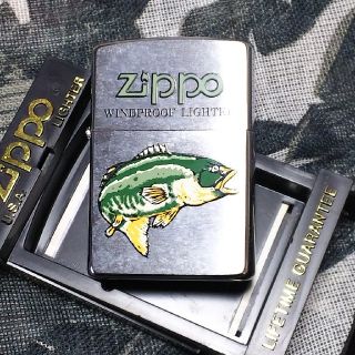 ジッポー(ZIPPO)のジッポーライター ブラックバス?(タバコグッズ)