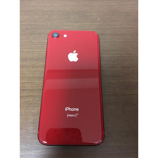 アップル(Apple)の専用‼️iPhone8 RED 258GB SIMロック解除済み(スマートフォン本体)