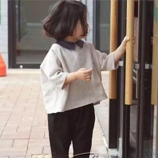 ザラキッズ(ZARA KIDS)のuta様専用  韓国子供服   襟付きブラウス   90 95  韓国子供服(ブラウス)