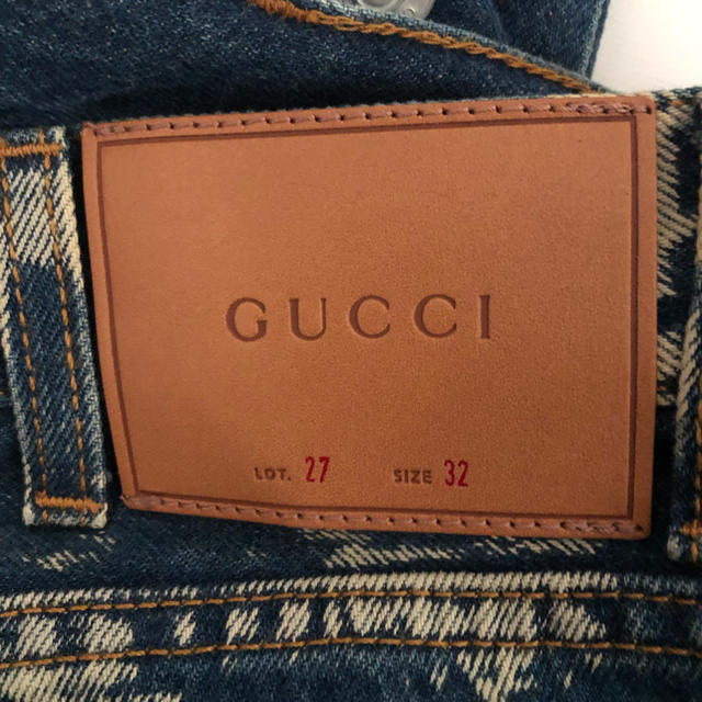 Gucci(グッチ)のGUCCI ブリーチデニム メンズのパンツ(デニム/ジーンズ)の商品写真