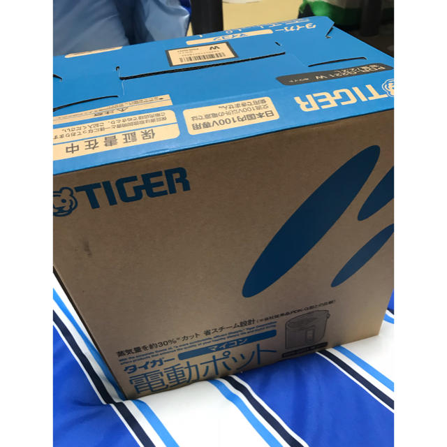 TIGER(タイガー)のタイガー  電動ポット  新品  即日発送します スマホ/家電/カメラの生活家電(電気ポット)の商品写真