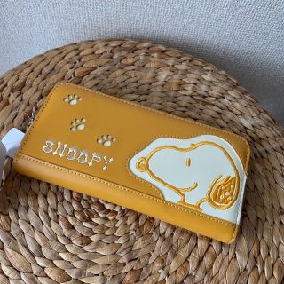 スヌーピー(SNOOPY)の【新品】スヌーピー ラウンドファスナー長財布(財布)