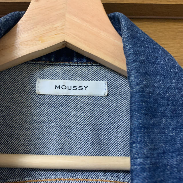 moussy(マウジー)のmoussy デニムジャケット Gジャン レディースのジャケット/アウター(Gジャン/デニムジャケット)の商品写真