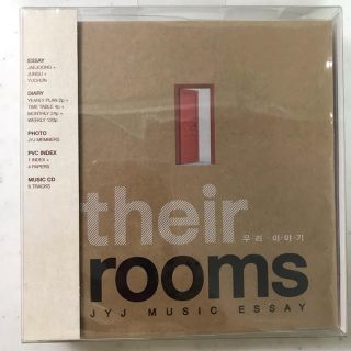 JYJ 写真集 CD 付き ダイアリー their rooms(K-POP/アジア)