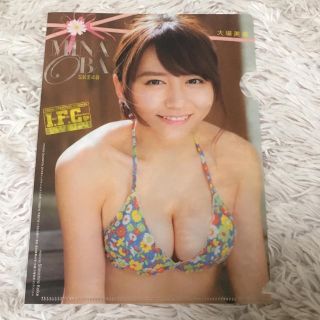 エスケーイーフォーティーエイト(SKE48)の大場美奈 クリアファイル(アイドルグッズ)