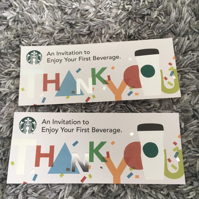 Starbucks Coffee(スターバックスコーヒー)のスタバドリンクチケット チケットの優待券/割引券(フード/ドリンク券)の商品写真