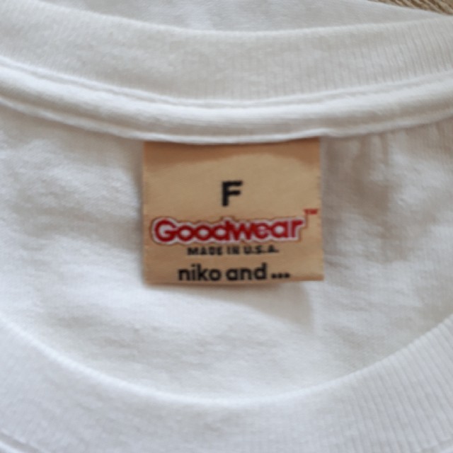 JOURNAL STANDARD(ジャーナルスタンダード)のお値下げ‼️niko and... GOODWEAR BigTシャツ レディースのトップス(Tシャツ(半袖/袖なし))の商品写真