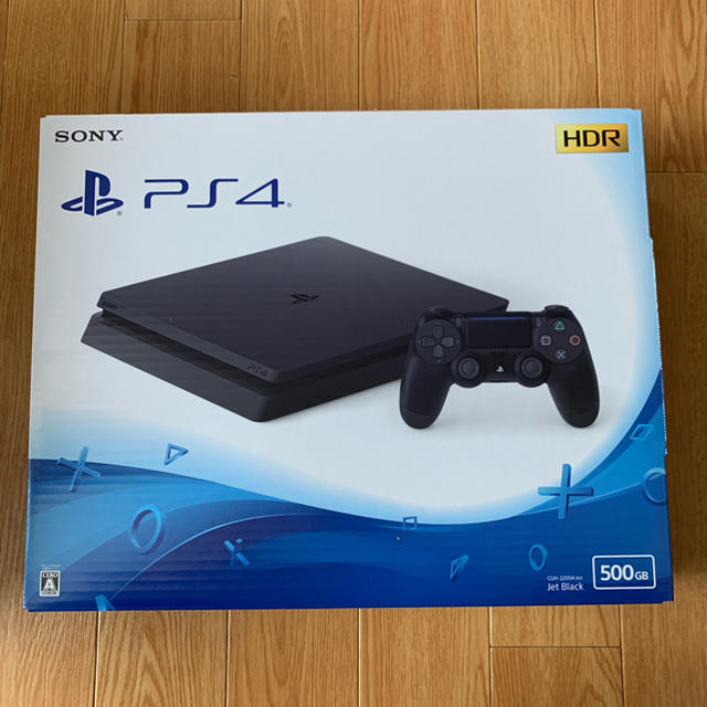 【新品】PlayStation4 ジェット・ブラック 500GB PS4本体