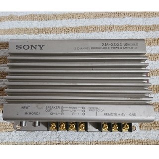 ソニー(SONY)のSONY XM-2025(カーオーディオ)