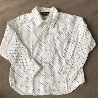 コムサイズム(COMME CA ISM)の★コムサイズム★comme ca ism★ドット柄シャツ★90★春物★(Tシャツ/カットソー)