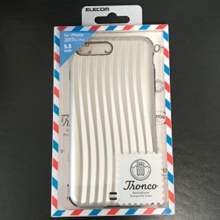 エレコム(ELECOM)のiPhone7plus ケース エレコム PMーA17LCCSV(iPhoneケース)