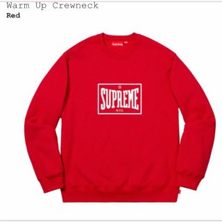 シュプリーム(Supreme)の シュプリーム Supreme Warm Up Crewneck M(スウェット)