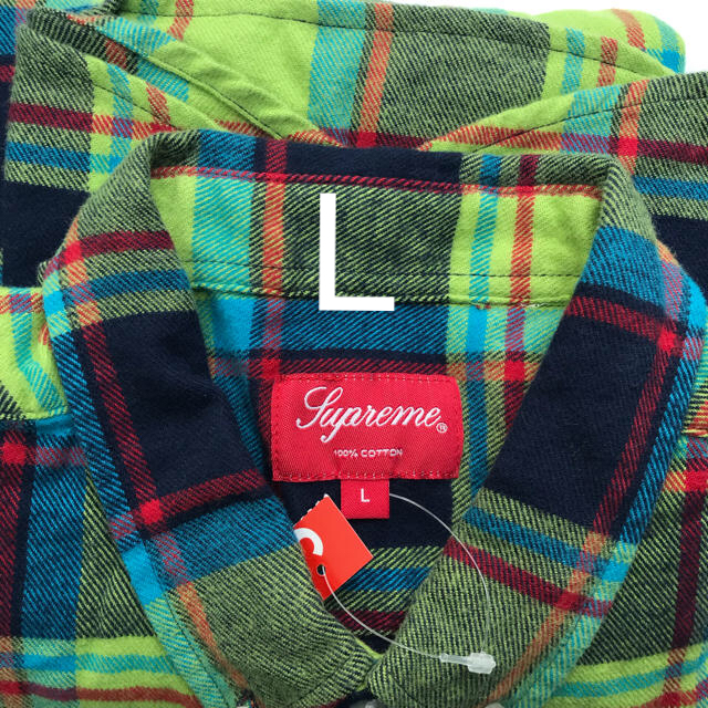 L supreme flannel shirtのサムネイル