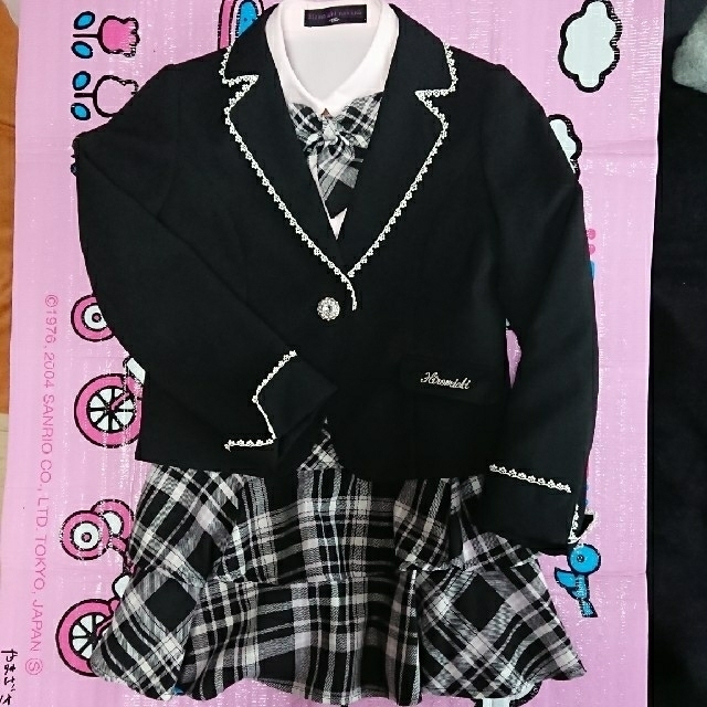 HIROMICHI NAKANO(ヒロミチナカノ)のヒロミチナカノ 130 女の子 スーツ キッズ/ベビー/マタニティのキッズ服女の子用(90cm~)(ドレス/フォーマル)の商品写真