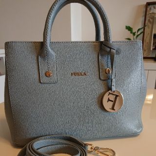 フルラ(Furla)の美品 フルラ リンダ ミニ トートバッグ ショルダーバッグ(トートバッグ)