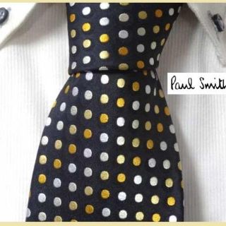 ポールスミス(Paul Smith)の極美品★ポールスミスロンドン★【気品溢れるドット柄】高級ネクタイ★(ネクタイ)