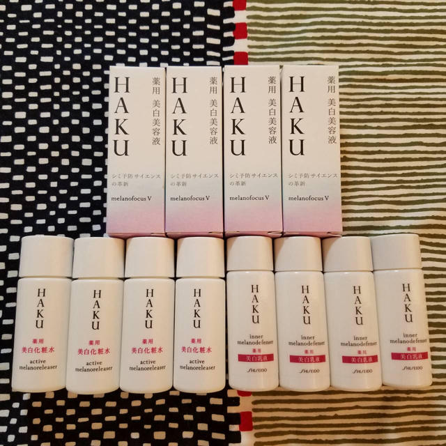 SHISEIDO (資生堂)(シセイドウ)のHAKU  ミニサイズセット コスメ/美容のスキンケア/基礎化粧品(化粧水/ローション)の商品写真