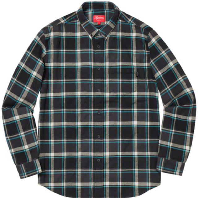 堅実な究極の supreme - Supreme plaid M black shirt flannel シャツ