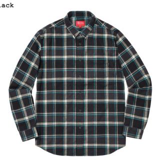 シュプリーム(Supreme)のplaid flannel shirt(シャツ/ブラウス(長袖/七分))