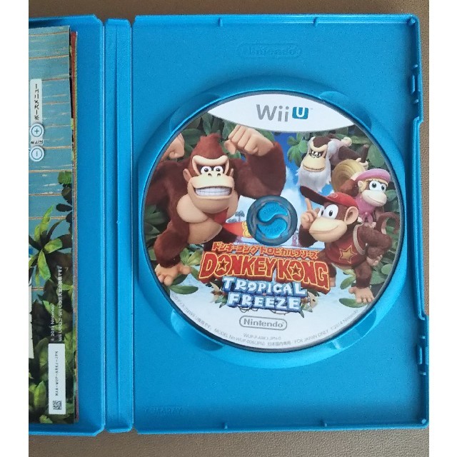 Wii U(ウィーユー)のドンキーコング トロピカルフリーズ エンタメ/ホビーのゲームソフト/ゲーム機本体(家庭用ゲームソフト)の商品写真