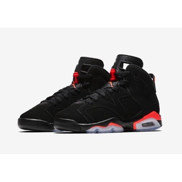 新品 NIKE AIR JORDAN 6 OG`BLACK INFRARED