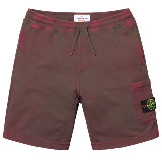 シュプリーム(Supreme)のSupreme®/Stone Island® Sweatshort (red)(ショートパンツ)