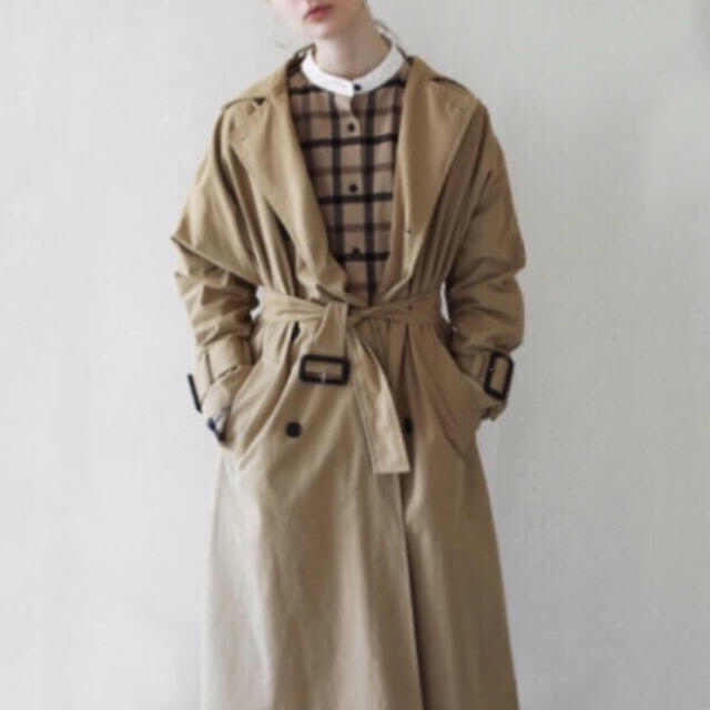 TODAYFUL(トゥデイフル)のTODAYFUL トゥデイフル Over Trench Coat レディースのジャケット/アウター(トレンチコート)の商品写真