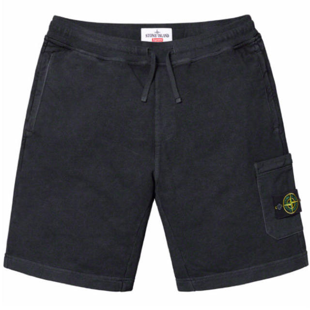 Supreme®/Stone Island® Sweatshort 黒S