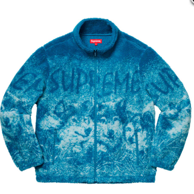 メンズsupreme Wolf Fleece Jacket