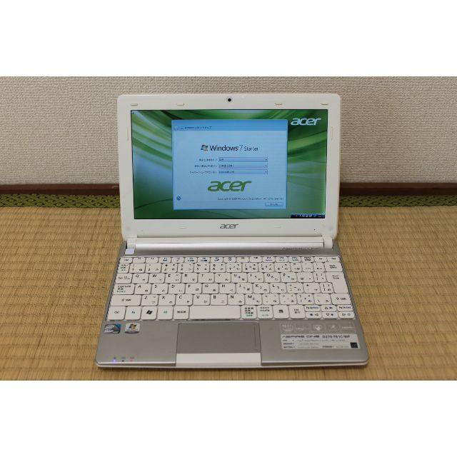 Acer(エイサー)のAcer Aspire One D270-F61C/WF  スマホ/家電/カメラのPC/タブレット(ノートPC)の商品写真