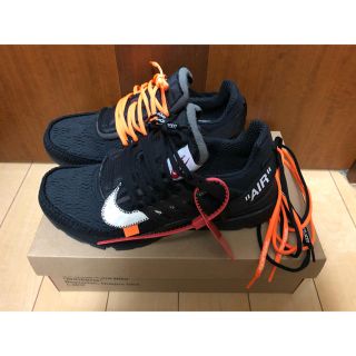 ナイキ(NIKE)のnike off-white air presto Black US9(スニーカー)