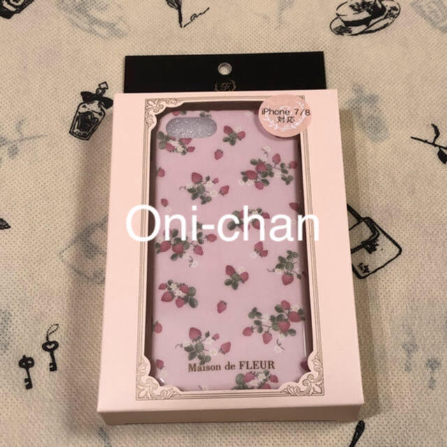 MCM iPhone8 ケース 三つ折 | Maison de FLEUR - ✨大人気完売品✨ストロベリープリントiPhone7/8ケースの通販 by おにちゃんプロフィール必読｜メゾンドフルールならラクマ