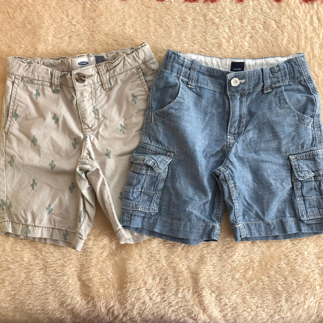 GAP Kids(ギャップキッズ)のハーフパンツ2枚セット キッズ/ベビー/マタニティのキッズ服男の子用(90cm~)(パンツ/スパッツ)の商品写真