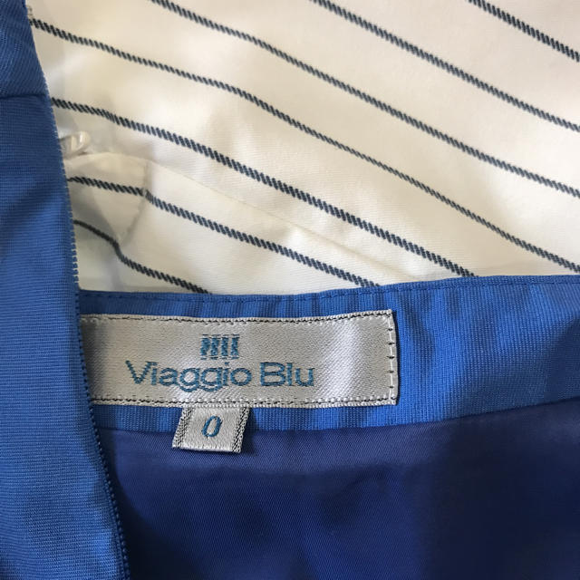 VIAGGIO BLU(ビアッジョブルー)のブランドスカート  ブルースカート ビアジオブルー レディースのスカート(ひざ丈スカート)の商品写真