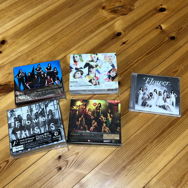 E-girls、Flower、EXILETRIBE CD