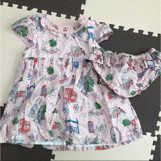 キャスキッドソン(Cath Kidston)のcath kids チュニック ワンピース 70(ワンピース)