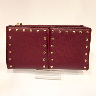 マイケルコース(Michael Kors)の新品マイケルコース✨レザースタッズ長財布(財布)