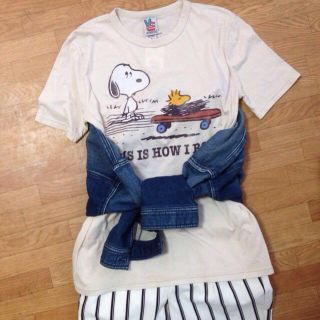 ジャンクフード(JUNK FOOD)のSNOOPY Tシャツ ☆(Tシャツ(半袖/袖なし))