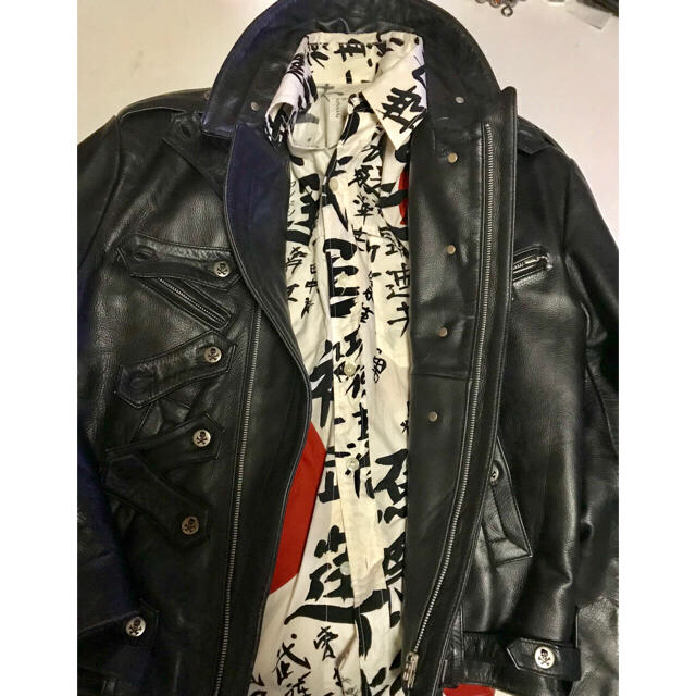 JOHNSONS(ジョンソンズ)のJOHNSONS　LA ROCKA復刻biker jacket メンズのジャケット/アウター(ライダースジャケット)の商品写真