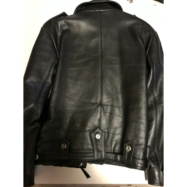 JOHNSONS(ジョンソンズ)のJOHNSONS　LA ROCKA復刻biker jacket メンズのジャケット/アウター(ライダースジャケット)の商品写真