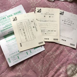 2017年度 第1回 全統高二模試(語学/参考書)