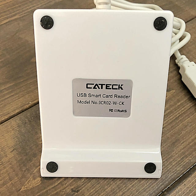 【新品同様】Cateck USB接続 接触型ICカードリーダー・ライタ スマホ/家電/カメラのPC/タブレット(PC周辺機器)の商品写真