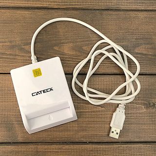 【新品同様】Cateck USB接続 接触型ICカードリーダー・ライタ(PC周辺機器)