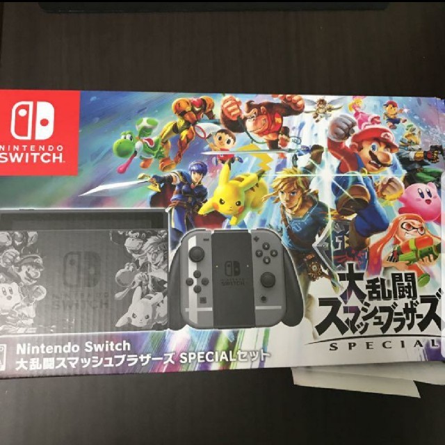 家庭用ゲーム機本体ニンテンドースイッチ　スマブラバージョン