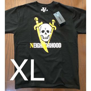 ネイバーフッド(NEIGHBORHOOD)のXL vlone neighborhood TEE 黒 ブラック(Tシャツ/カットソー(半袖/袖なし))