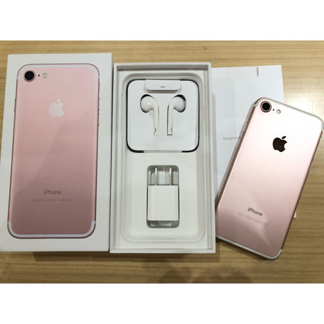 iPhone 7 Rose Gold 128 GB Softbank