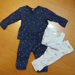 エイチアンドエム(H&M)のH&M パジャマ　２枚セット　70(パジャマ)